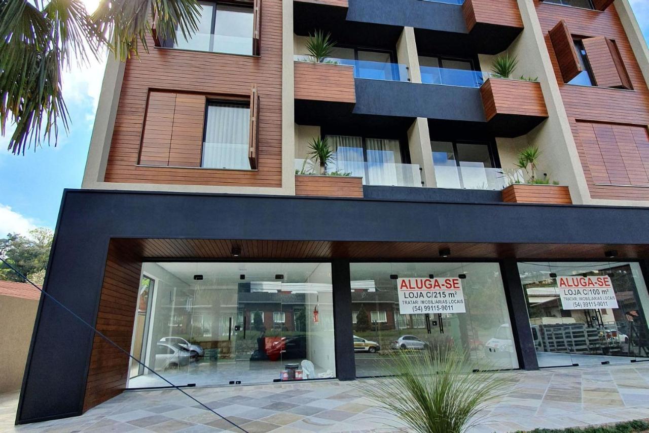 Apto Luxo 800M R. Coberta | 2 Suites | Mobiliado Gramado Exteriér fotografie