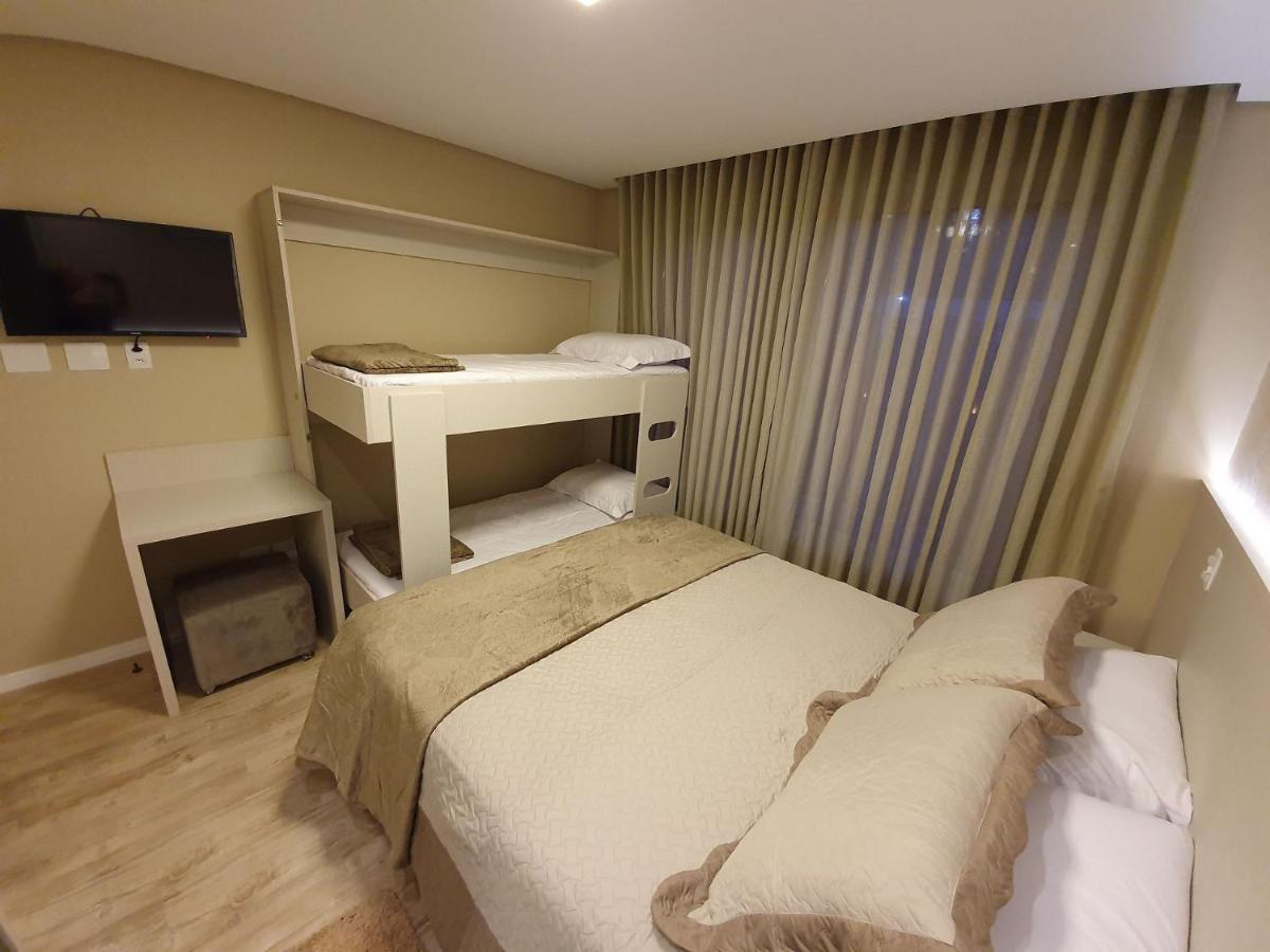 Apto Luxo 800M R. Coberta | 2 Suites | Mobiliado Gramado Exteriér fotografie