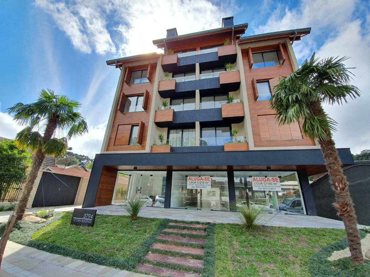 Apto Luxo 800M R. Coberta | 2 Suites | Mobiliado Gramado Exteriér fotografie